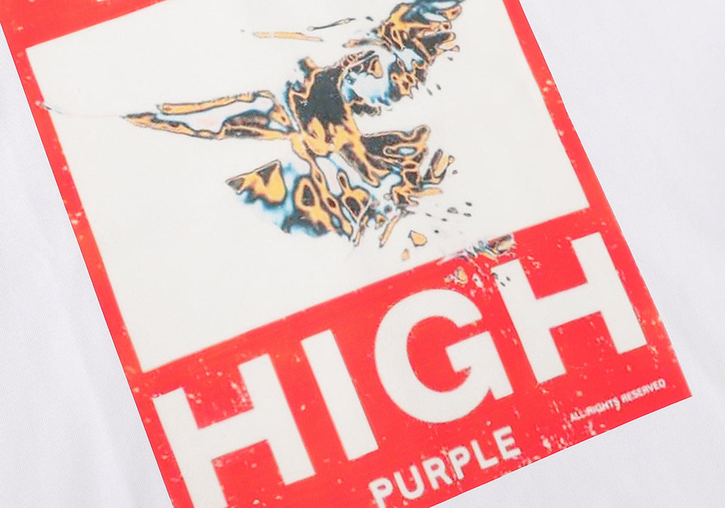 Street style Purple Brand T-shirt