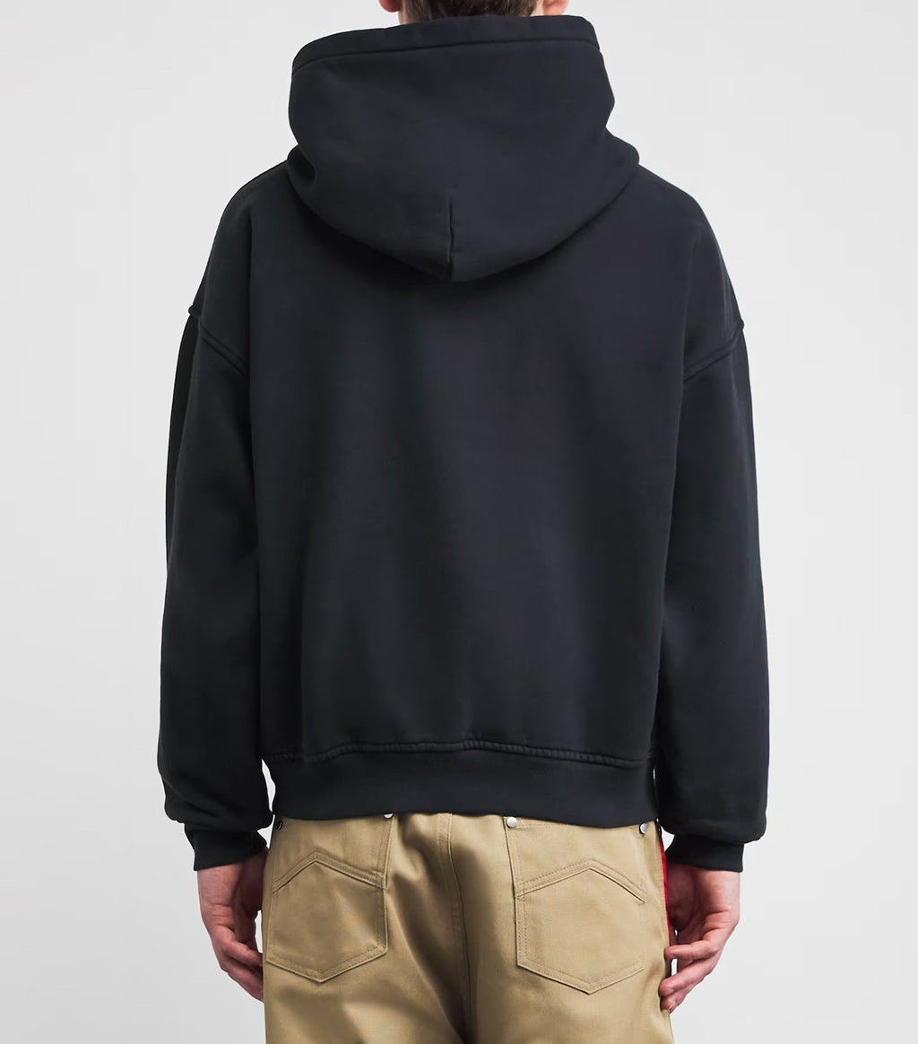 Rhude Black x Harrods Cotton Lago Di Como Hoodie