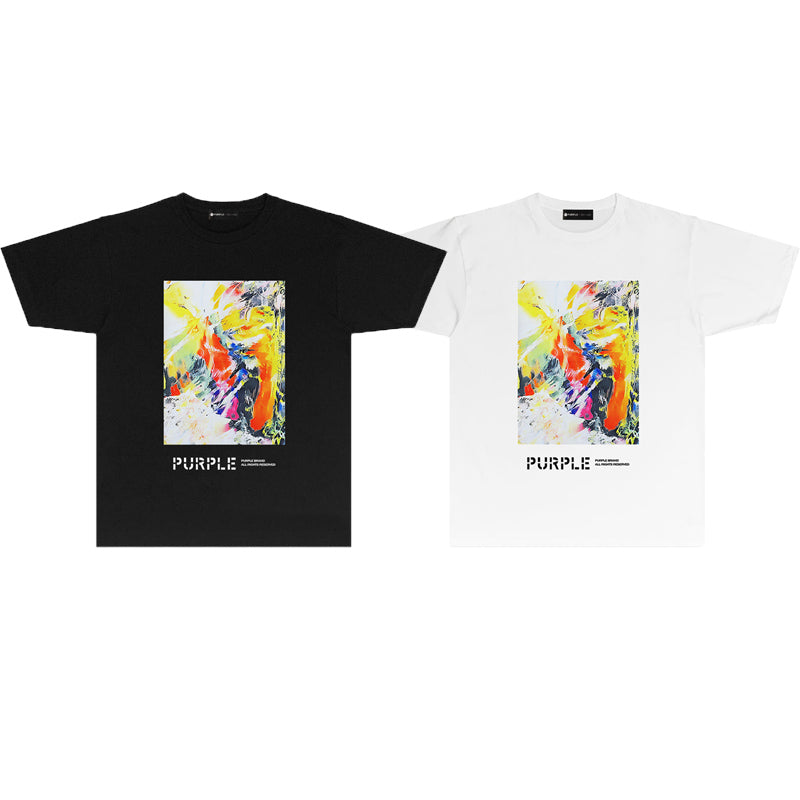 Street style Purple Brand T-shirt
