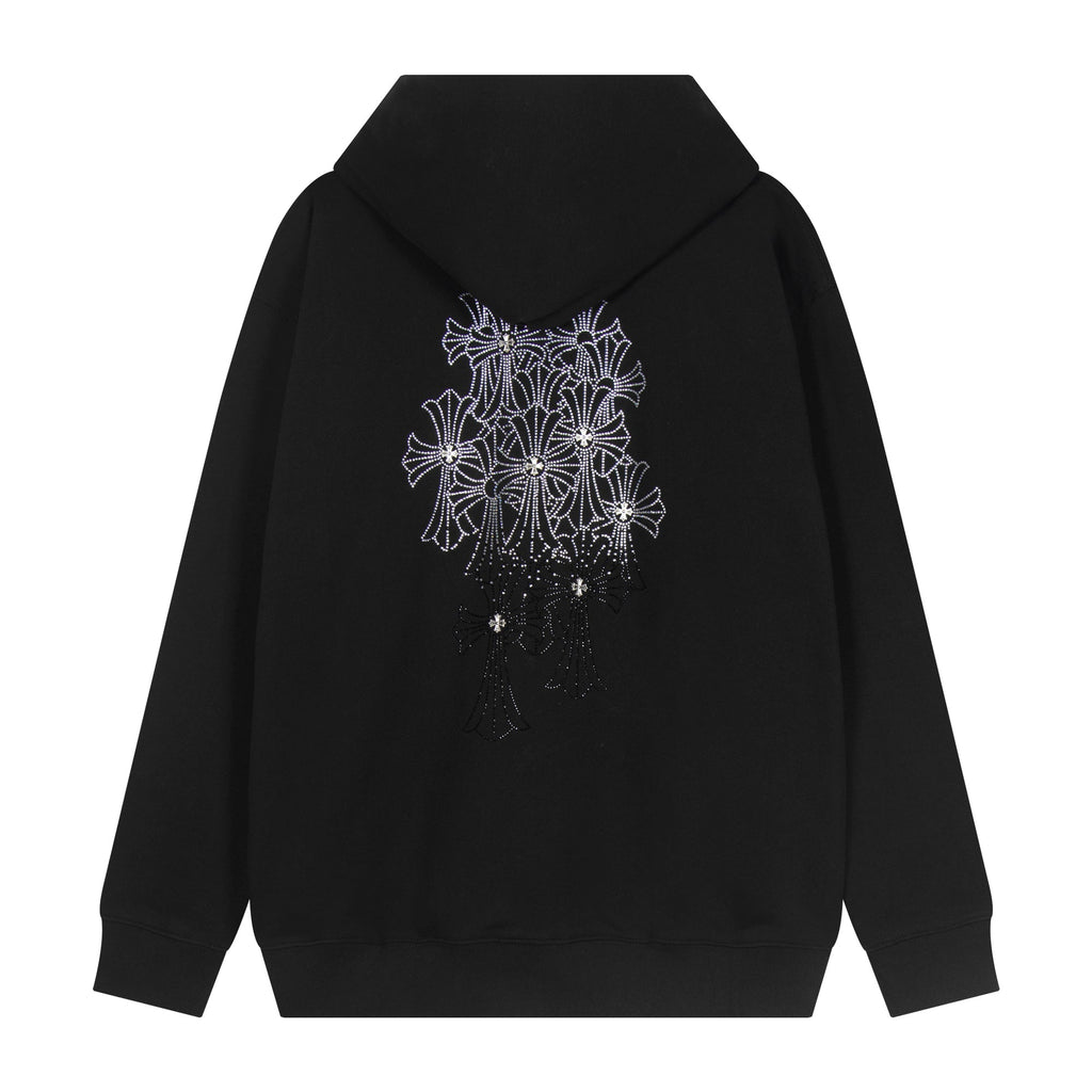 Chrome Hearts New Zip Up Hoodie -TQ02