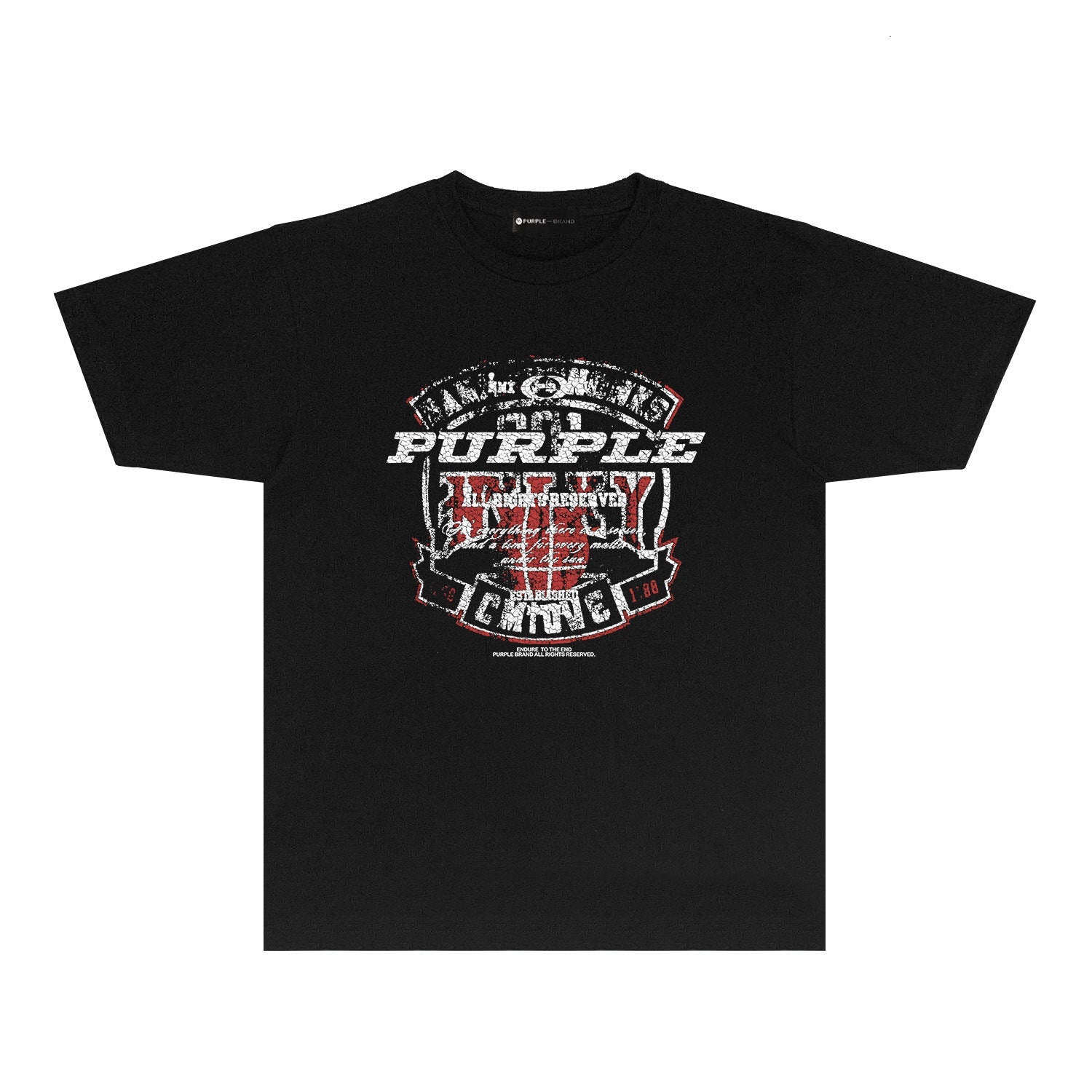 Street style Purple Brand T-shirt