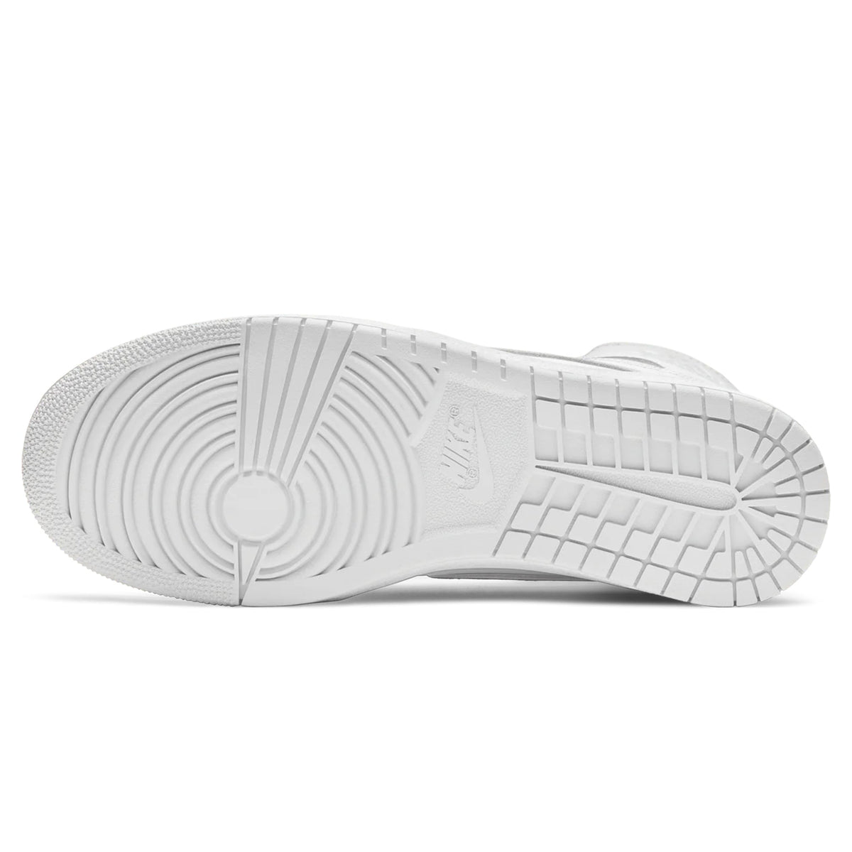 Air Jordan 1 Retro High 85 Neutral Grey Sneakers - White