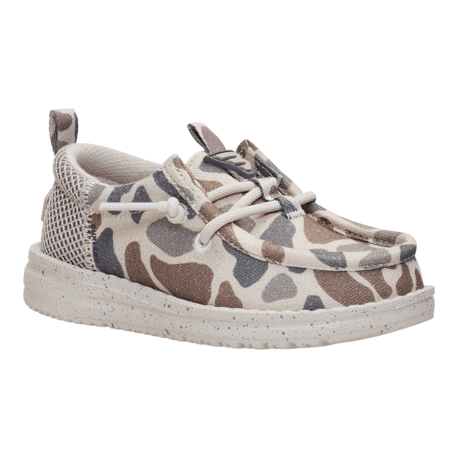 HEYDUDE X BURLEBO Wally Funk Toddler Deer Camo
