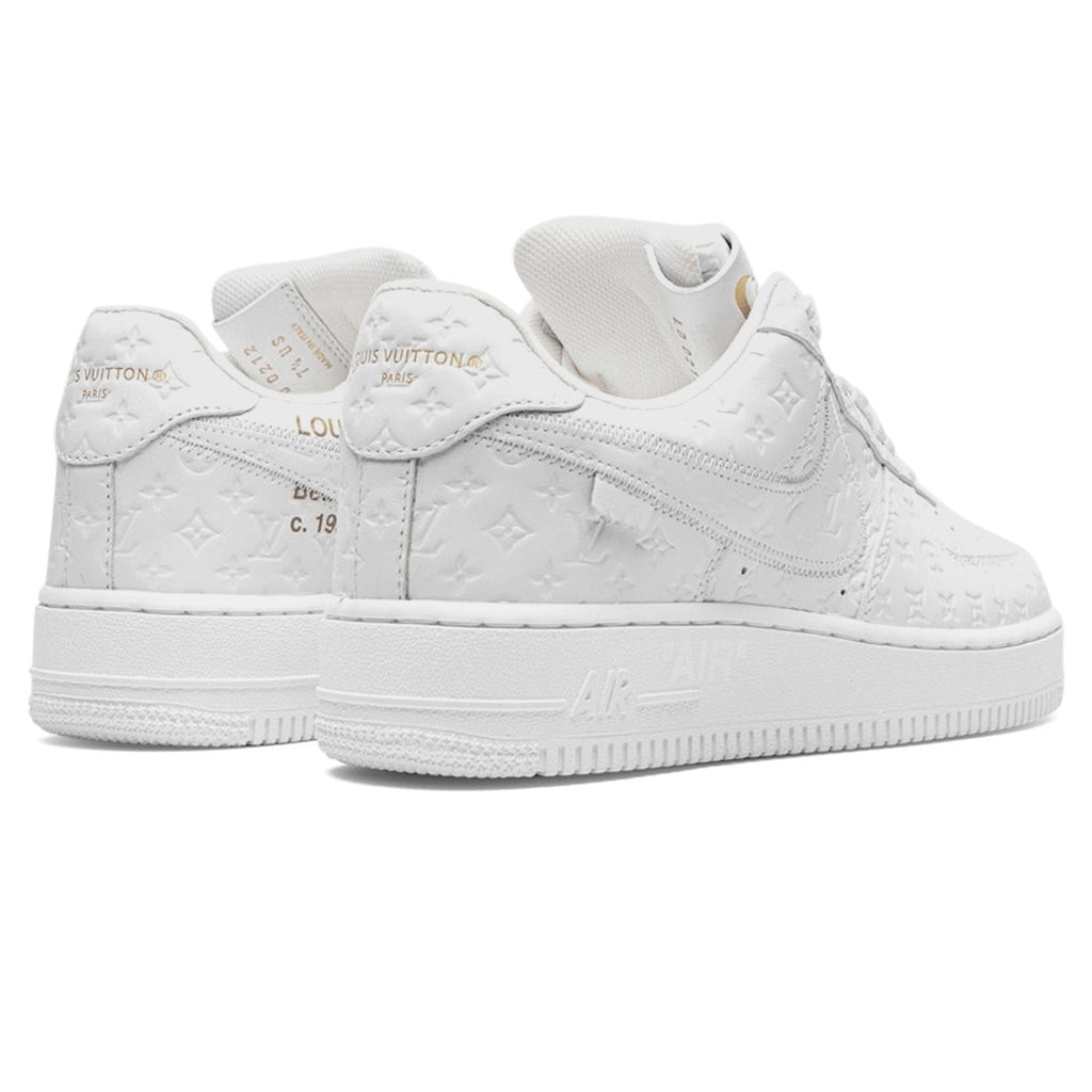 Louis Vuitton x Nike Air Force 1 Low White Sneakers