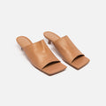 Bottega Veneta Beige Leather Sandal