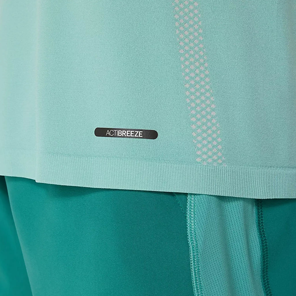 ASICS Seamless L/S Birch Oasis Green T-Shirt