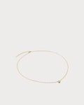 MONICA VINADER Essentials Lab-Grown Diamond Gold Vermeil Necklace(Large/Gold)