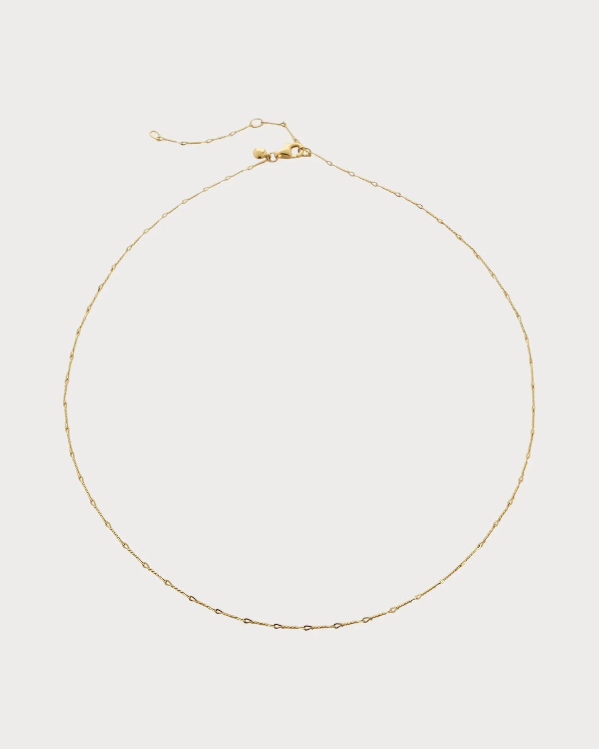 MONICA VINADER Fine Twist 18ct Yellow Gold-Plated Sterling Silver Vermeil Choker Necklace(Gold)