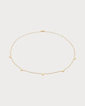 MONICA VINADER Heart Station 18ct Yellow Gold-Plated Vermeil Sterling-Silver Necklace(Gold)