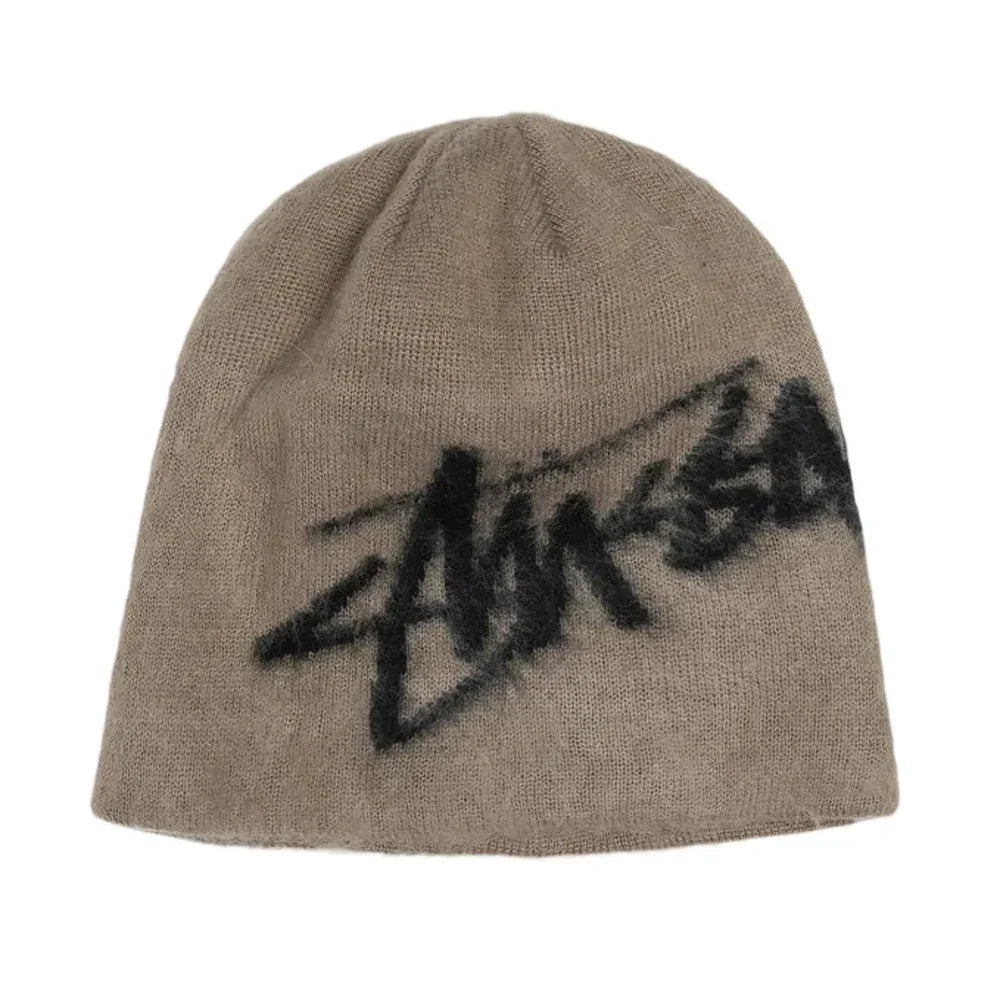 Stussy Brushed Out Stock Skullcap Sand