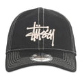 Stussy New Era 9Twenty Basic Trucker Black